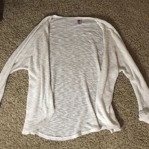 Cream Sheer Cardigan